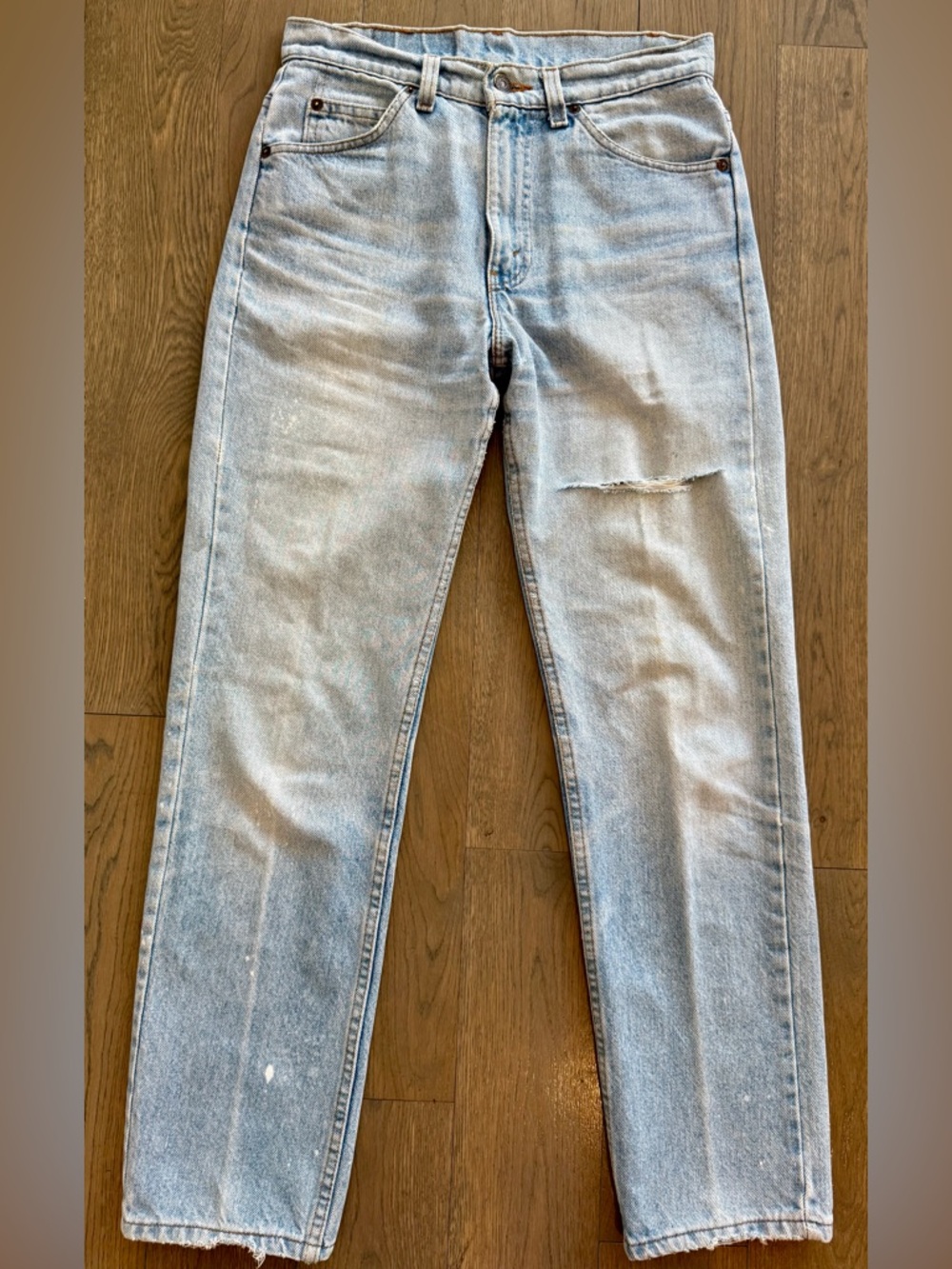 Levi's Light Blue Straight Leg Jeans